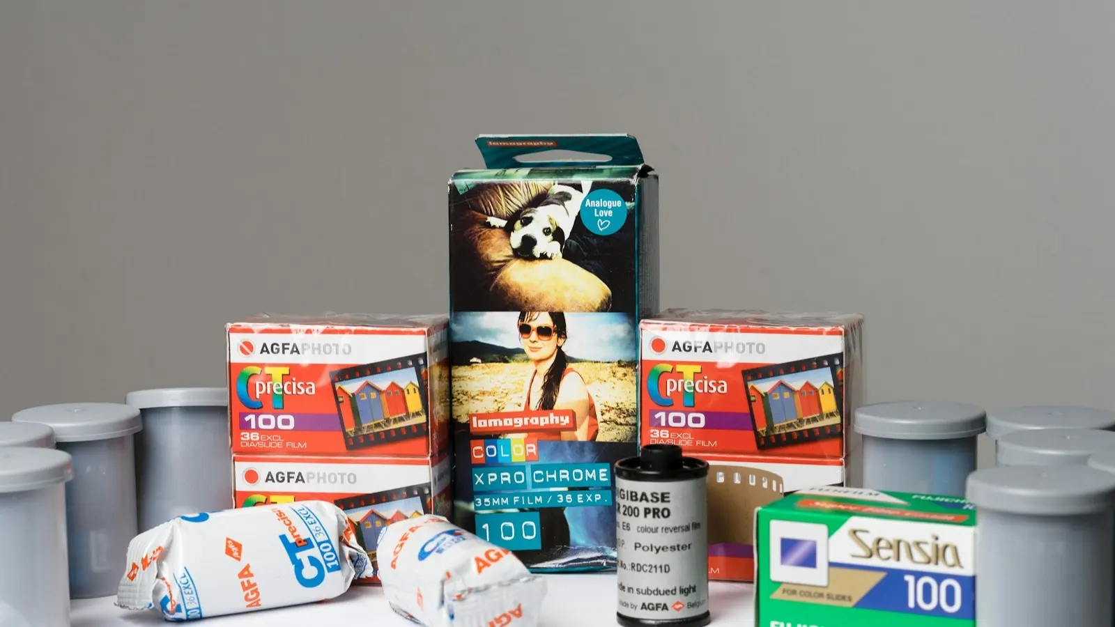 Plastic shrink film stocked in rolls, representing the material and directional properties behind a shrink-band shrink ratio.