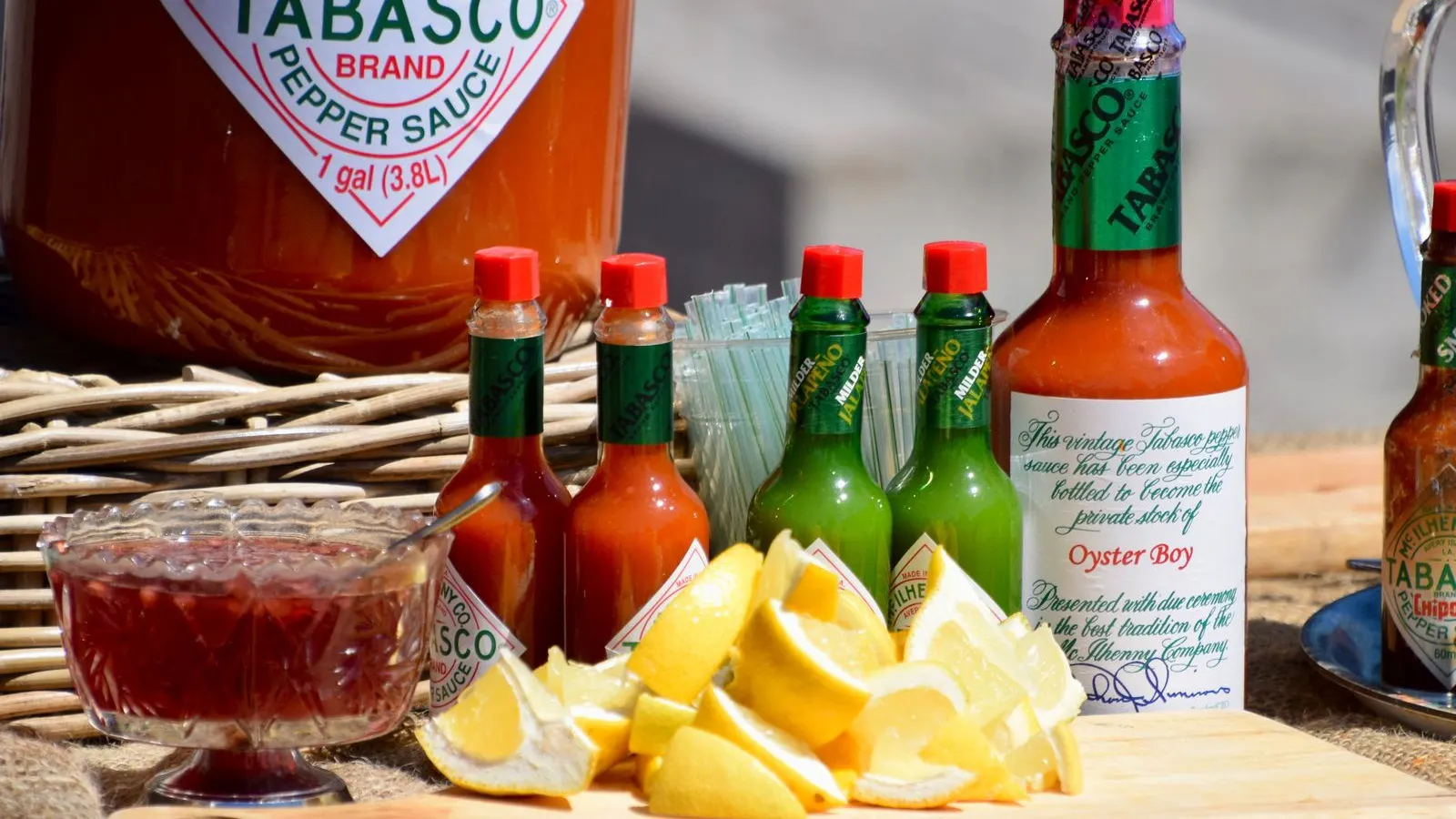 Hot sauce bottle, representing small-batch filling equipment selection.