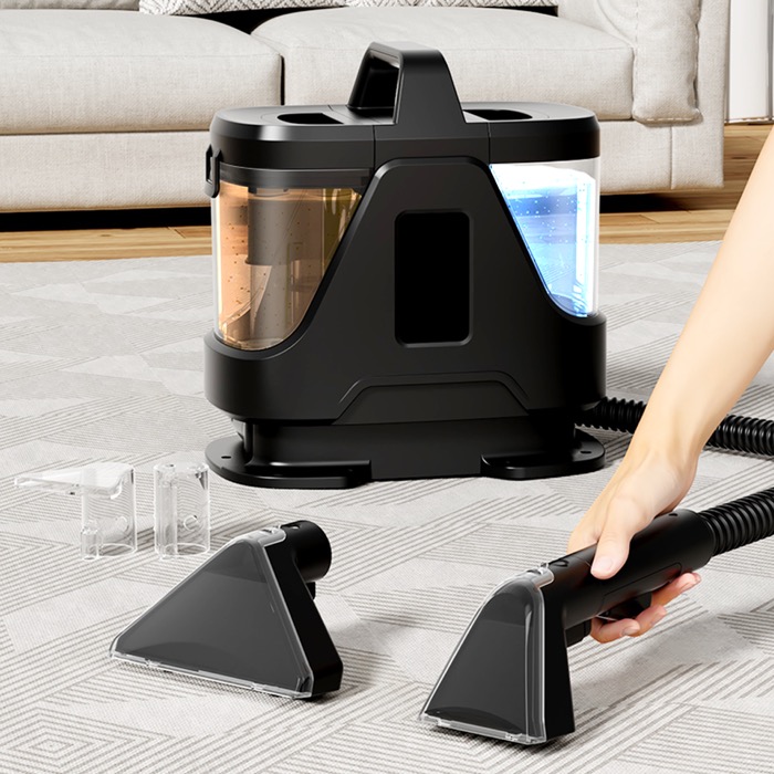 Portable Wet/Dry Upholstery Spot Cleaner, 18 kPa